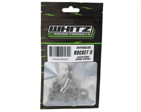 Whitz Racing Products Custom Works Rocket 5 Hyperglide Full Ceramic Ball Bearing Kit, Wrp-Cwr5-Hgfk 1