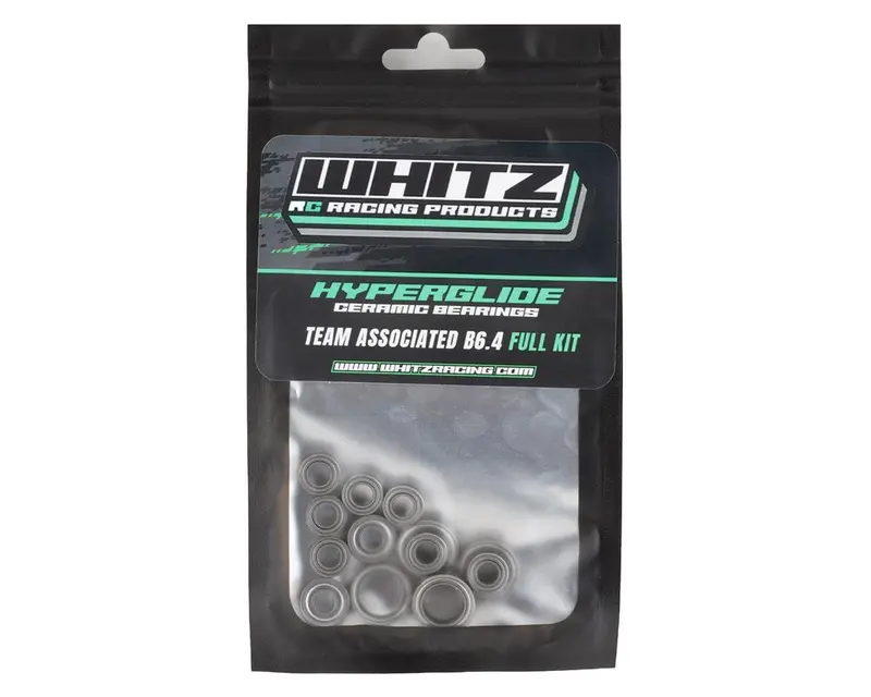 Whitz Racing Products Hyperglide Associated B6.4 Full Ceramic Bearing Kit, Wrp-Aeb64d-Hgfk 1