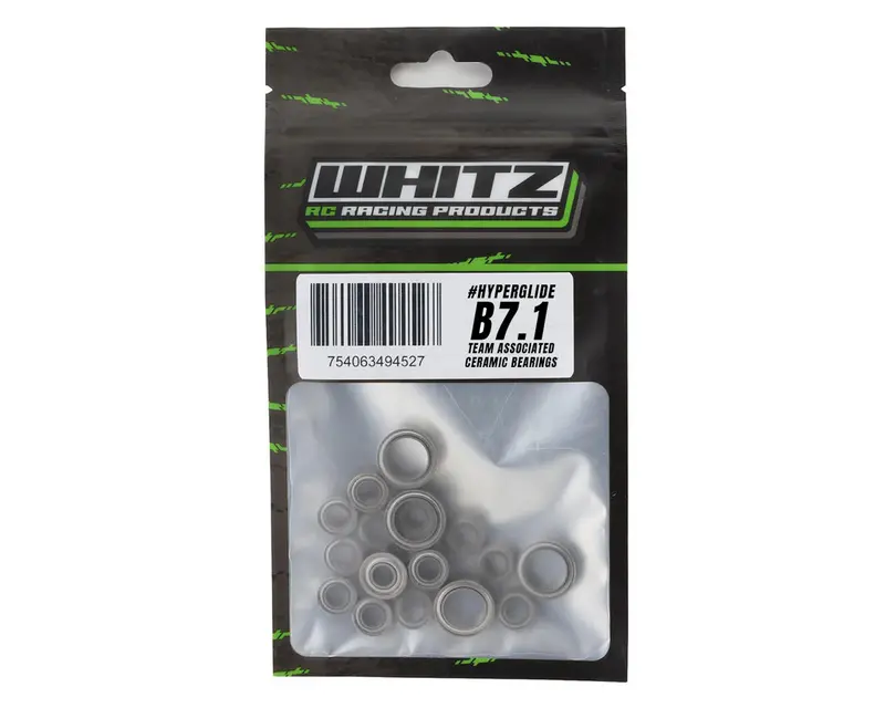 Whitz Racing Products Rc10 B7.1/B7.1D Hyperglide Full Ceramic Bearing Kit, Wrp-Aeb71-Hgfk 1