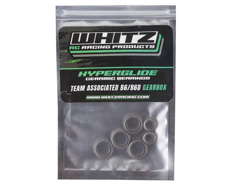 Whitz Racing Products Team Associated B6 Hyperglide Bearings - Gearbox Kit, Wrp-Aeb6-Hggb 1