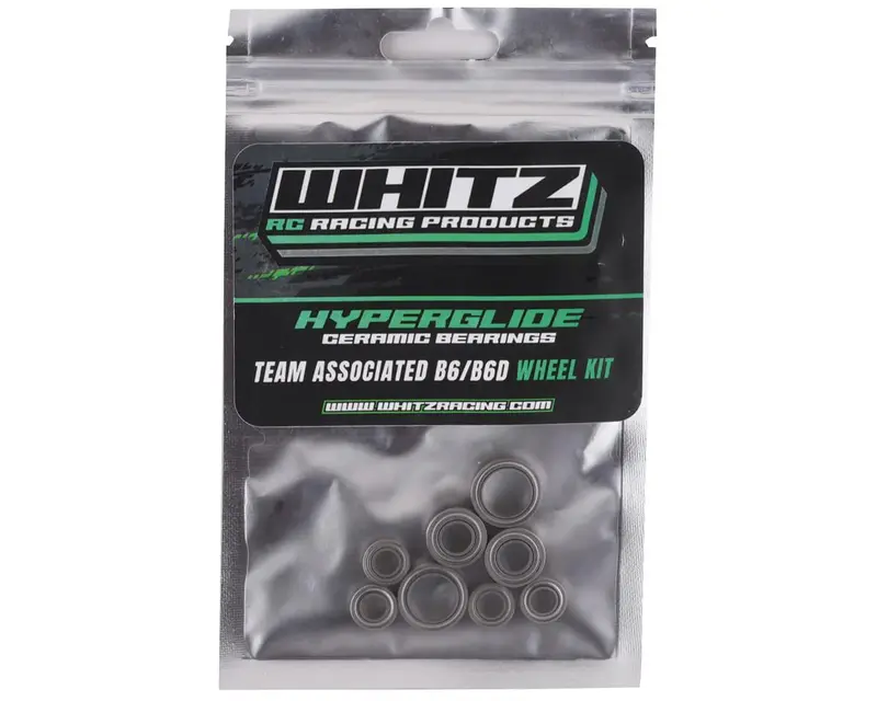 Whitz Racing Products Team Associated B6 Hyperglide Bearings - Wheel Kit, Wrp-Aeb6-Hgwk 1