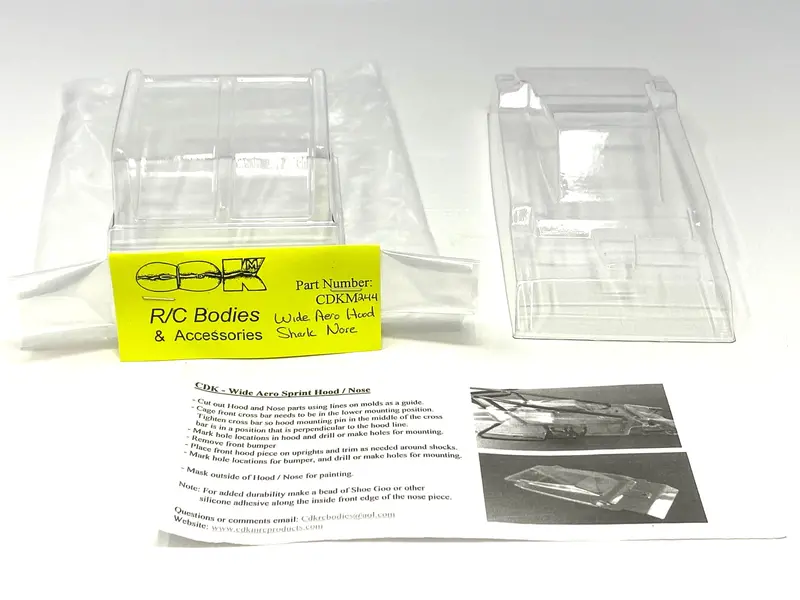 Wide Aero Sprint Hood And W/ Shark Nose, Cdkm244 1