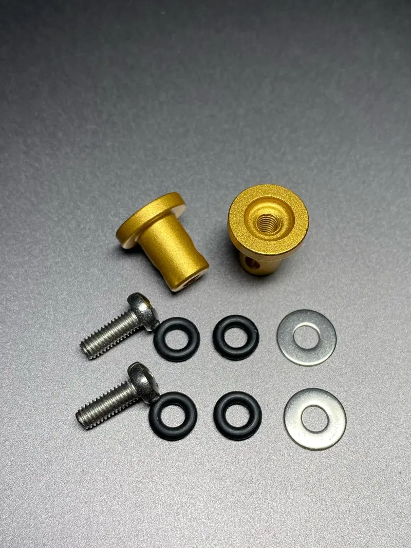 Wing Holders For 93Wcs (Golden) Yokomo Dogfighter, Fz-075 1