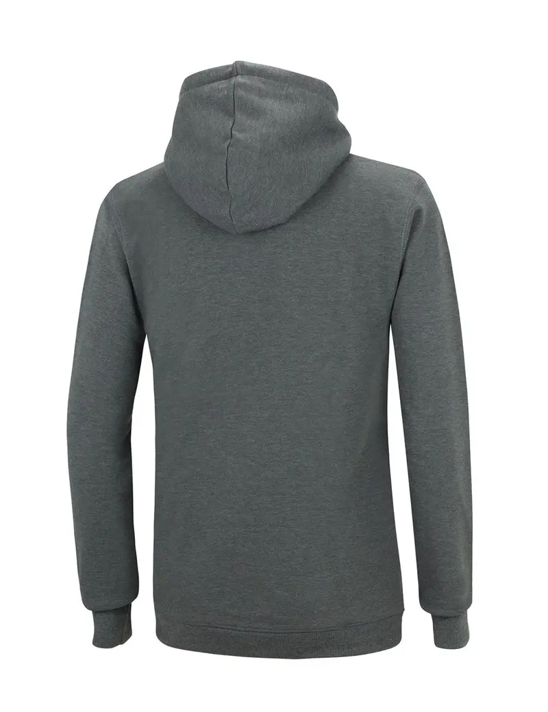 Winter Sweatshirt Crew Pro Line Mit Kapuze Dunkel-Melange 2