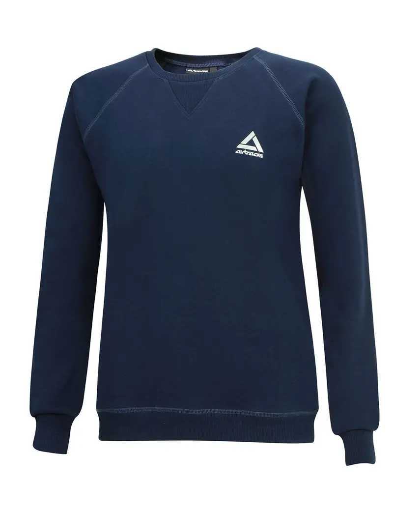 Winter Sweatshirt Crew Pro Line Mit Kapuze Navy-Blau Set 1