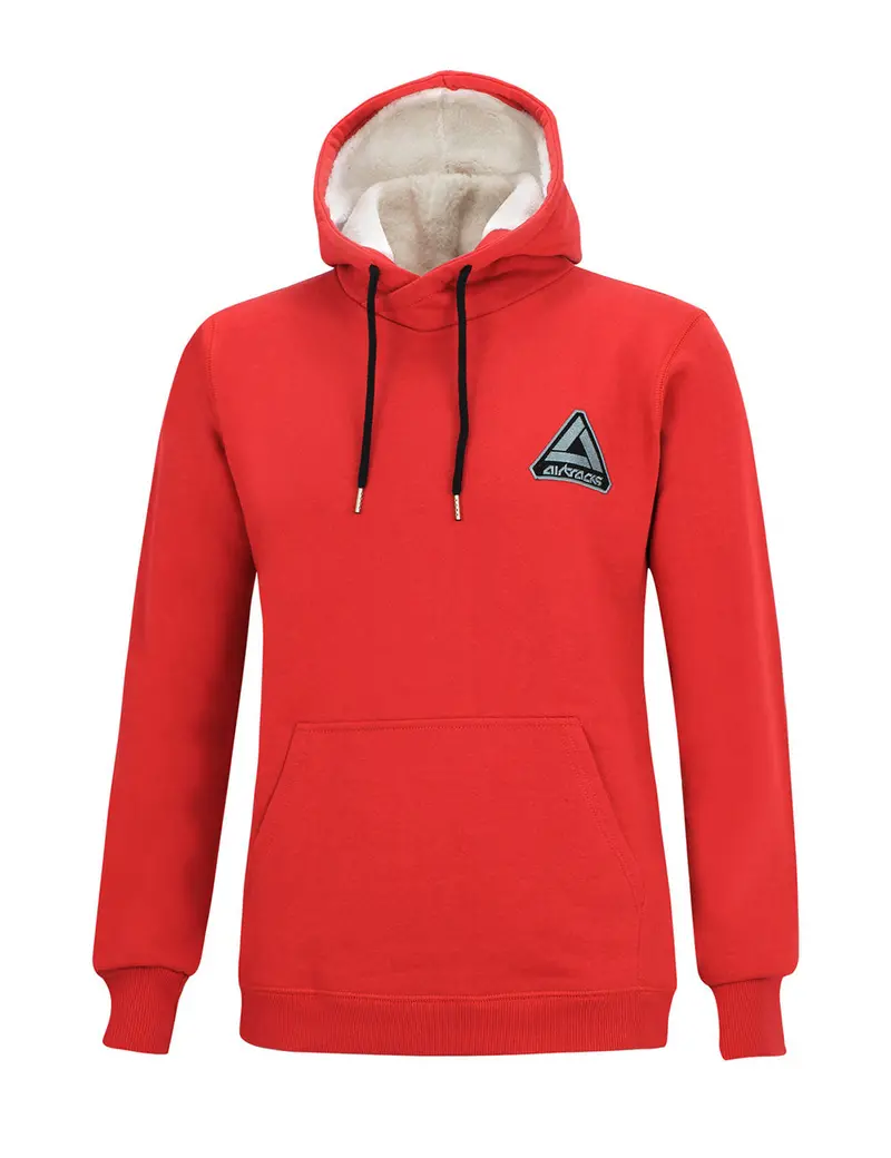 Winter Sweatshirt Crew Pro Line Mit Kapuze Rot 1