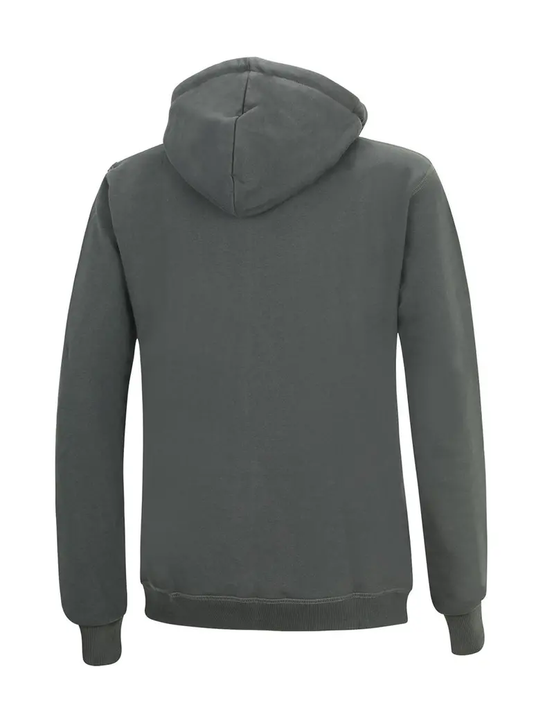 Winter Sweatshirt Crew Pro Line Mit Kapuze Und Full Zip Grafit 2