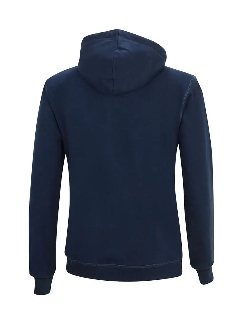 Winter Sweatshirt Crew Pro Line Mit Kapuze Und Full Zip Navy-Blau 2