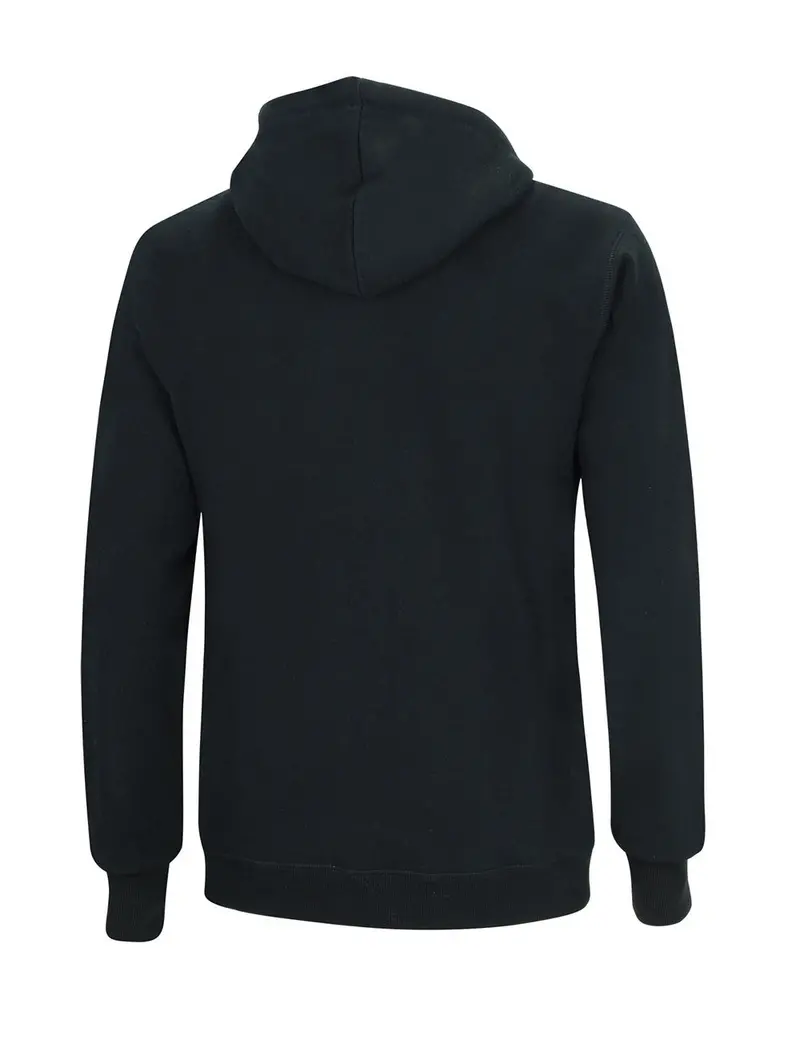 Winter Sweatshirt Crew Pro Line Mit Kapuze Und Full Zip Schwarz 2