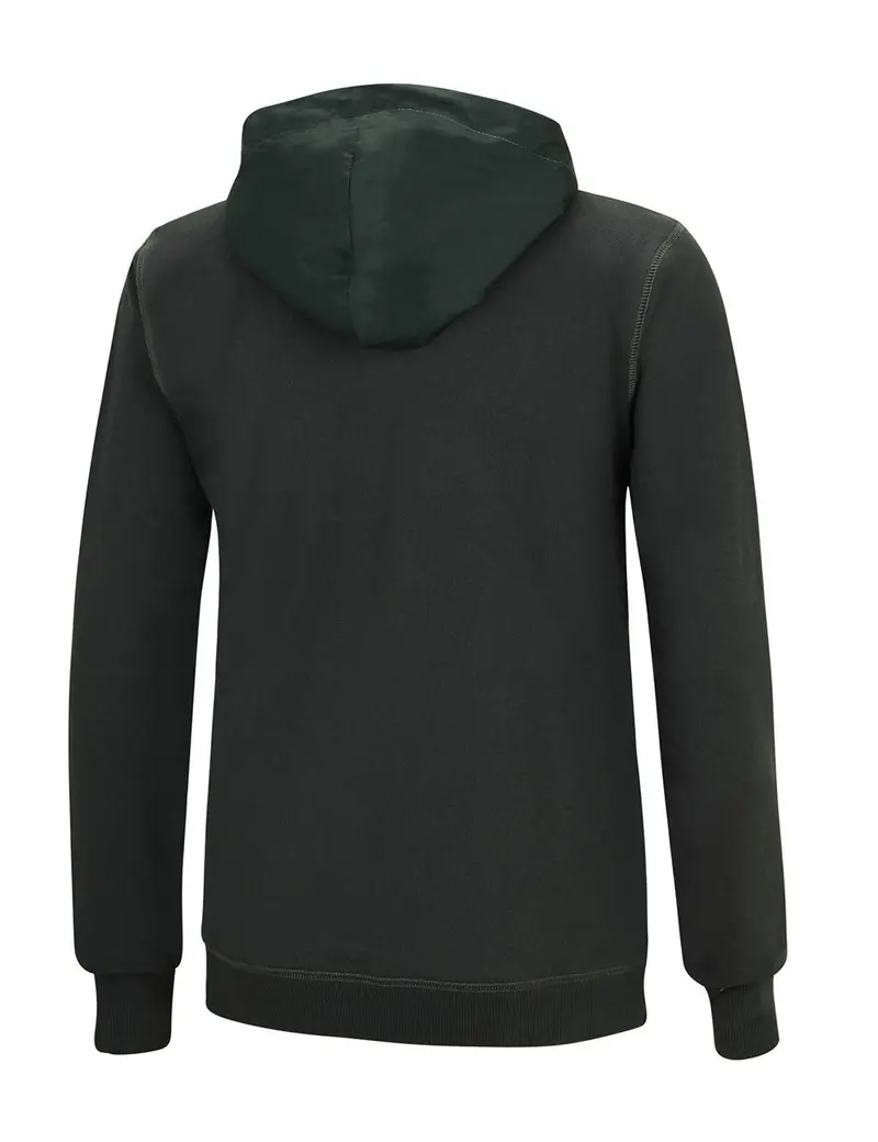 Winter Sweatshirt Crew Pro Line Mit Kapuze Und Zip Grafit 2