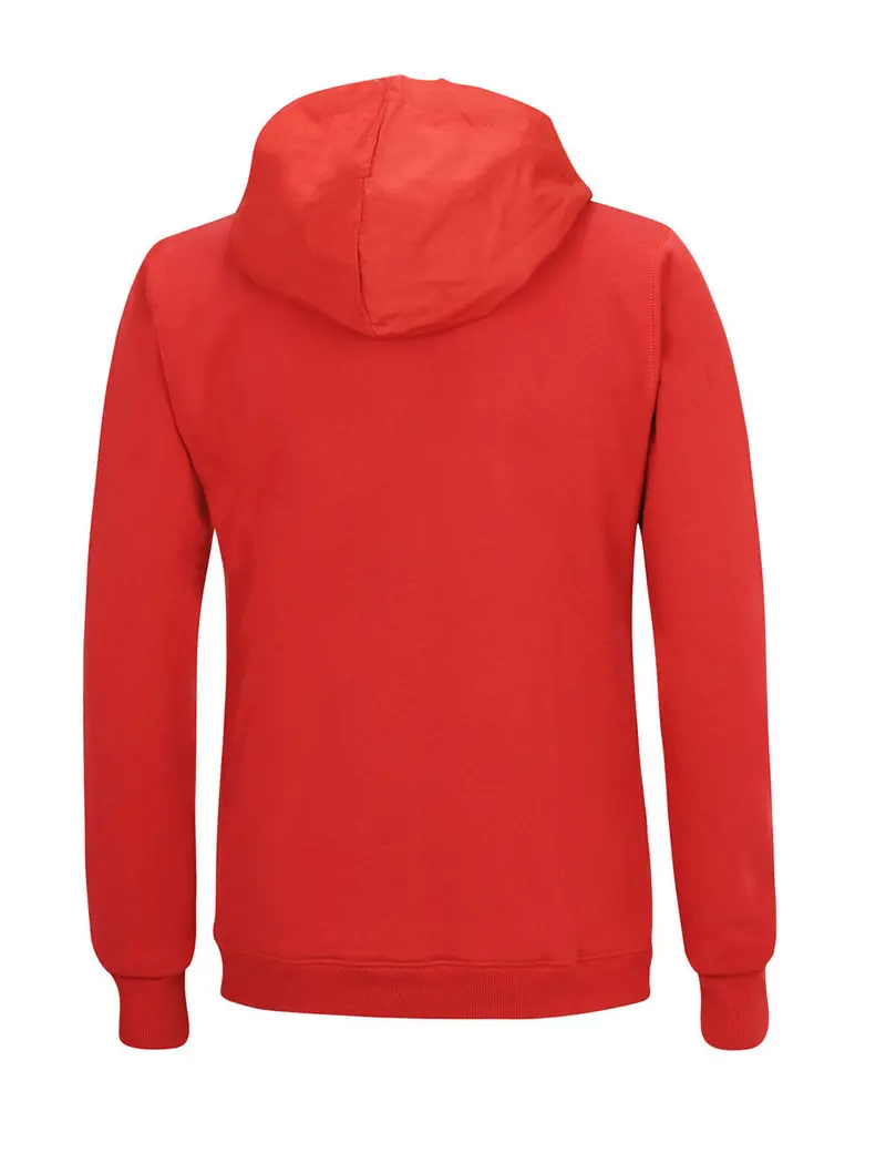 Winter Sweatshirt Crew Pro Line Mit Kapuze Und Zip Rot 2