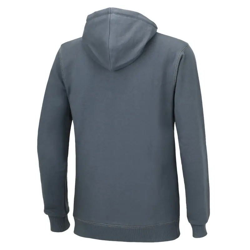 Winter Sweatshirt Crew Team Pro Mit Kapuze Und Zip Dunkelgrau 2
