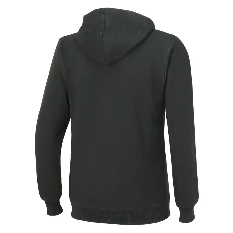 Winter Sweatshirt Crew Team Pro Mit Kapuze Und Zip Schwarz 2