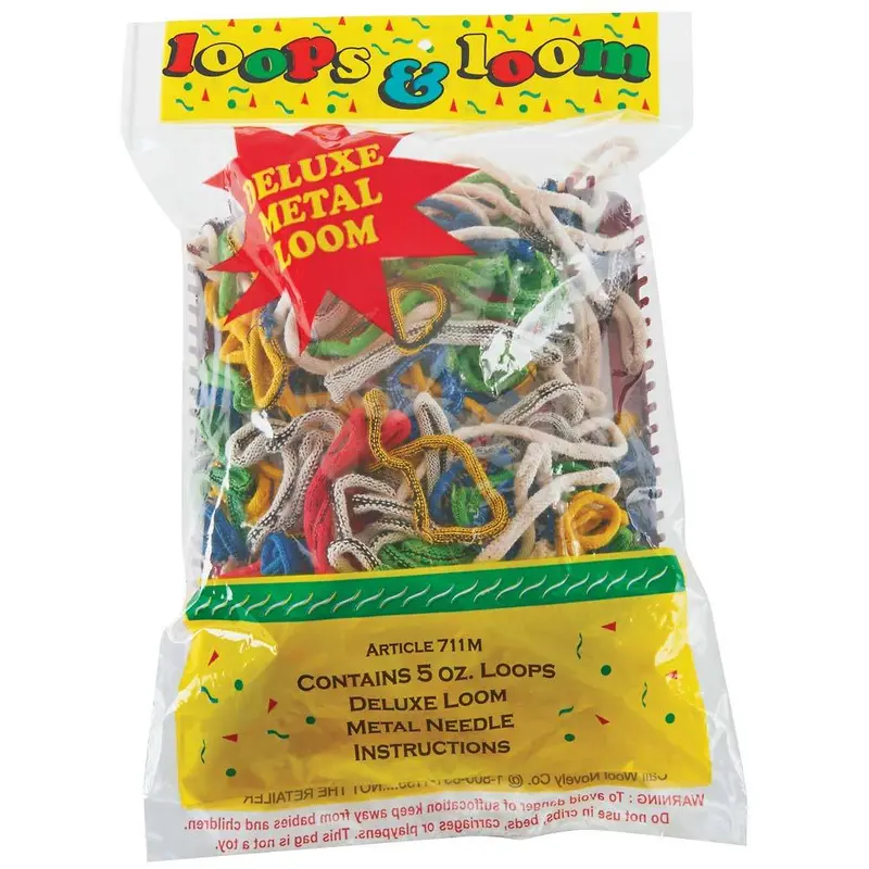 Wool Novelty Co. Inc. 711M Metal Loom W/5Oz Cotton Loops, 711M 1
