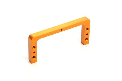 X1 Alu 1-Piece Servo Mount - Orange 1