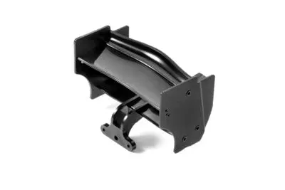 X1 Composite Adjustable Rear Wing - Black - Ets Approved 1