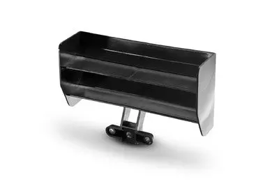 X1 Composite Rear Wing - Lightweight & Wide - Black 1