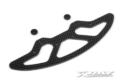 X10 Graphite 2.5Mm Front Bumper & Shims - V2 1