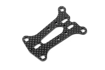 X1'19 Graphite Arm Mount Plate - Wide Track-Width - 2.5Mm 1