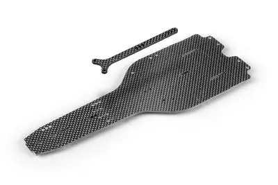 X1'19 Graphite Chassis & Top Deck 2.5Mm - Adj. Wheelbase 1