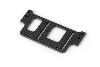 X1'19 Graphite Rear Wing Mount 2.5Mm 1