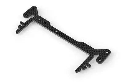 X12'19 Rear Brace - Graphite 2.5Mm 1