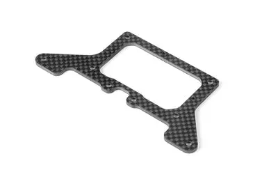 X12'21 Graphite 2.5Mm Rear Pod Lower Plate 1