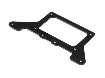 X12'23 Alu Rear Pod Lower Plate 2.0Mm - 7075 T6 1