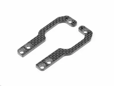 X1'23 Graphite Rear Wing Holder Side Plate 2.5Mm (L+R) 1