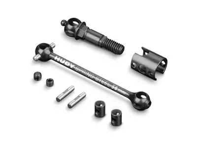 X4 Ecs Drive Shaft 58Mm - Hudy Spring Steelâ„¢ - Set 1
