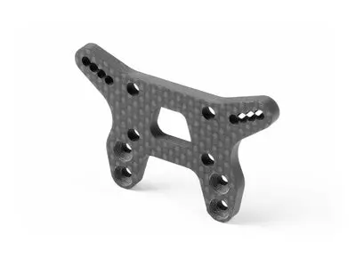Xb2 Graphite Shock Tower For Bridge Upper Deck - Front 1
