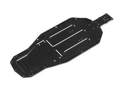 Xb2'23 Alu Chassis With Bent Sides - Swiss 7075 T6 - 2.5Mm 1