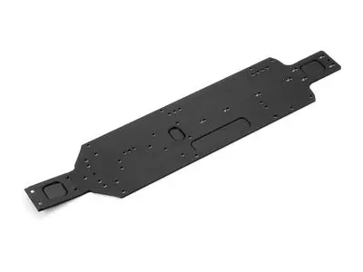 Xb4 Alu Chassis 2.0Mm For Low Profile Bumper - Swiss 7075 T6 1
