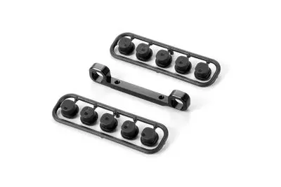 Xb8 Alu Front Upper Arm Holder (6Mm) - Swiss 7075 T6 1