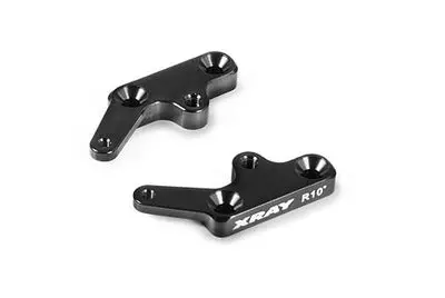 Xb8 Alu Steering Kingpin Plate - Swiss 7075 T6 - 10° (L+R) 1