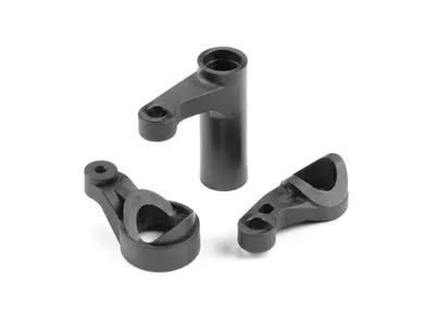Xb8 Composite Servo Saver For Semi-Split Bulkhead - Graphite 1
