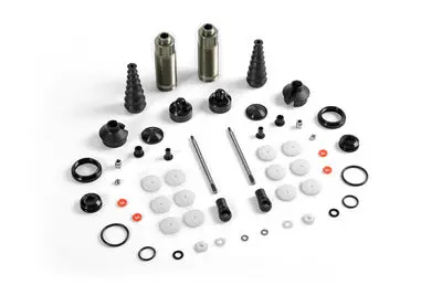 Xb8 Rear Shock Absorbers + Boots Complete Set (2) 1