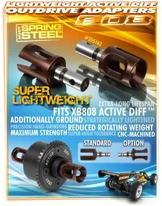 Xb808 Active Diff Outdrive Adapter - Lightweight - Hudy Spring Steelâ„¢ (2) 1