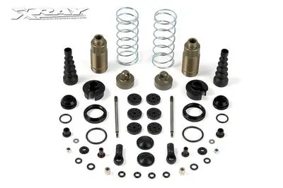 Xb808 Front Shock Absorbers + Boots Complete Set (2) --- Replaced With #358104 1