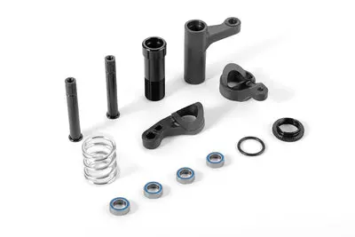 Xb8'16 Servo Saver Complete Set - Graphite 1