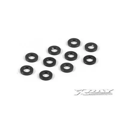 Xray Aluminum Shim, 3X6x1.0Mm, Black, 303122-K 1