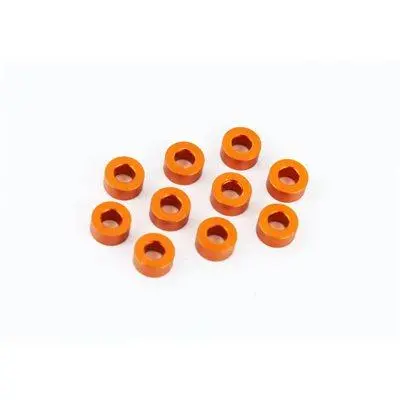 Xray Aluminum Shim, 3X6x1.0Mm, Orange, 303125-O 1