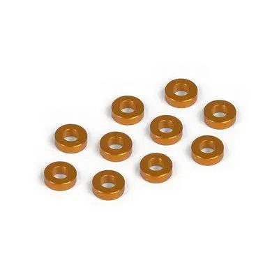 Xray Aluminum Shim, 3X6x2.0Mm, Orange, 303123-O 1