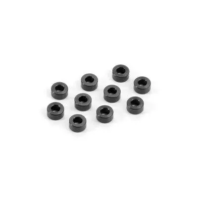 Xray Aluminum Shim, 3X6x3.0Mm, Black, 303125-K 1