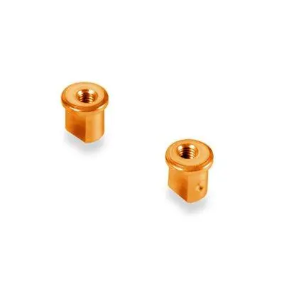 Xray Eccentric Bushing, Aluminum, 0.5Mm, Orange, 372317-O 1