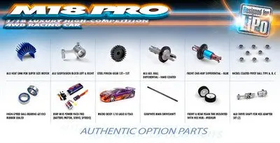 Xray M18 Pro Lipo - 4Wd Shaft Drive 1/18 Micro Car 1