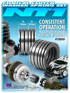 Xray Nt1 Conical Clutch Washer Spring Set 1