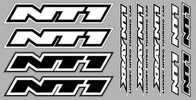 Xray Nt1 Sticker For Body - White 1