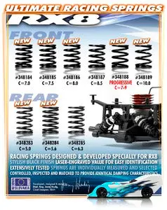 Xray Spring-Set C=8.0 - Front (2) 1