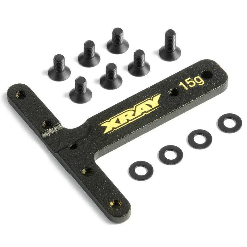 Xray T4'20 Brass Chassis Brace, 15G, 303763 1